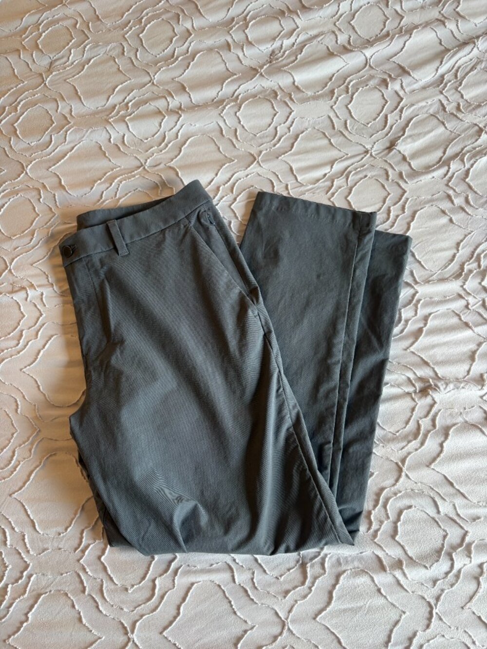 NWOT Lululemon ABC Classic-Fit Trouser Stretch Cotton VersaTwill - Picture 2 of 6